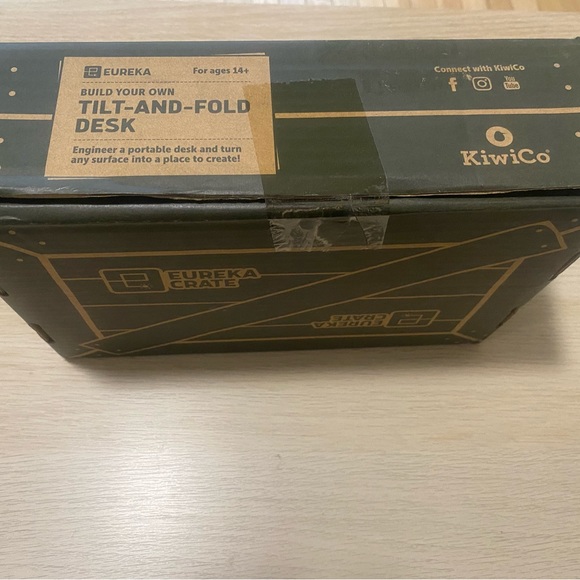 KIWICO Toys Kiwico Eureka Box Diy Tilt And Fold Desk Poshmark